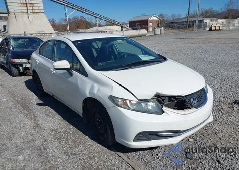 2014 Honda Civic Lx из США, поврежденный, VIN 2HGFB2F51EH552419